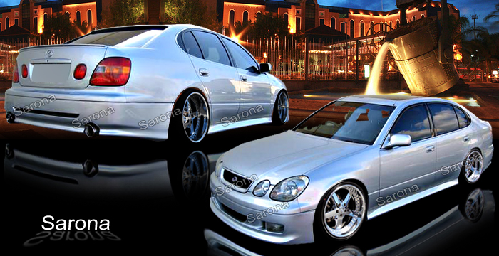 Custom 98-01 GS Kit # 81-23  Sedan Body Kit (1998 - 2005) - $1590.00 (Manufacturer Sarona, Part #LX-013-KT)